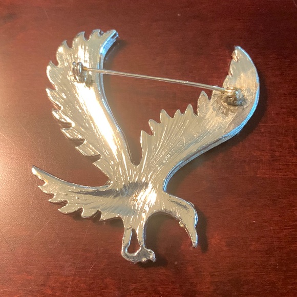 Vintage Rhinestone Bird Pin - Picture 3 of 4